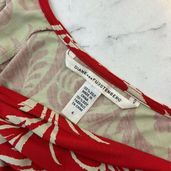 Diane Von Furstenburg Silk Wrap Tank 4 - Picture 4 of 4